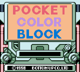 Pocket Color Block (Japan) (SGB Enhanced) (GB Compatible)